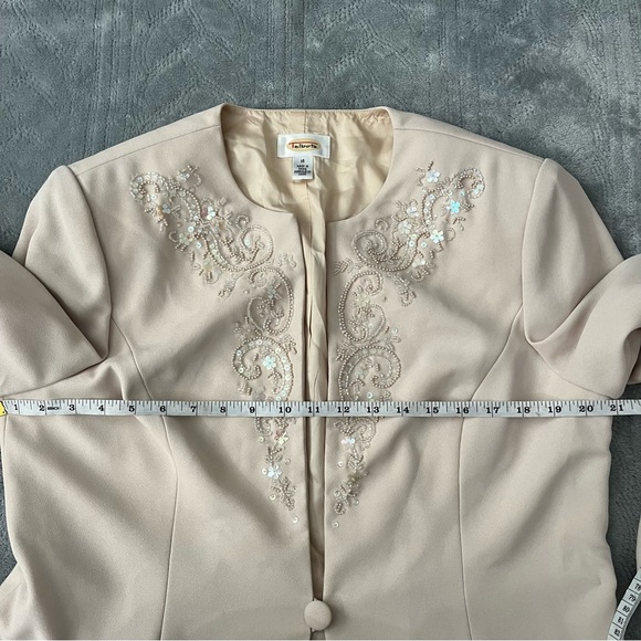 Vintage Talbots Embellished Dress Jacket - Picture 6 of 11